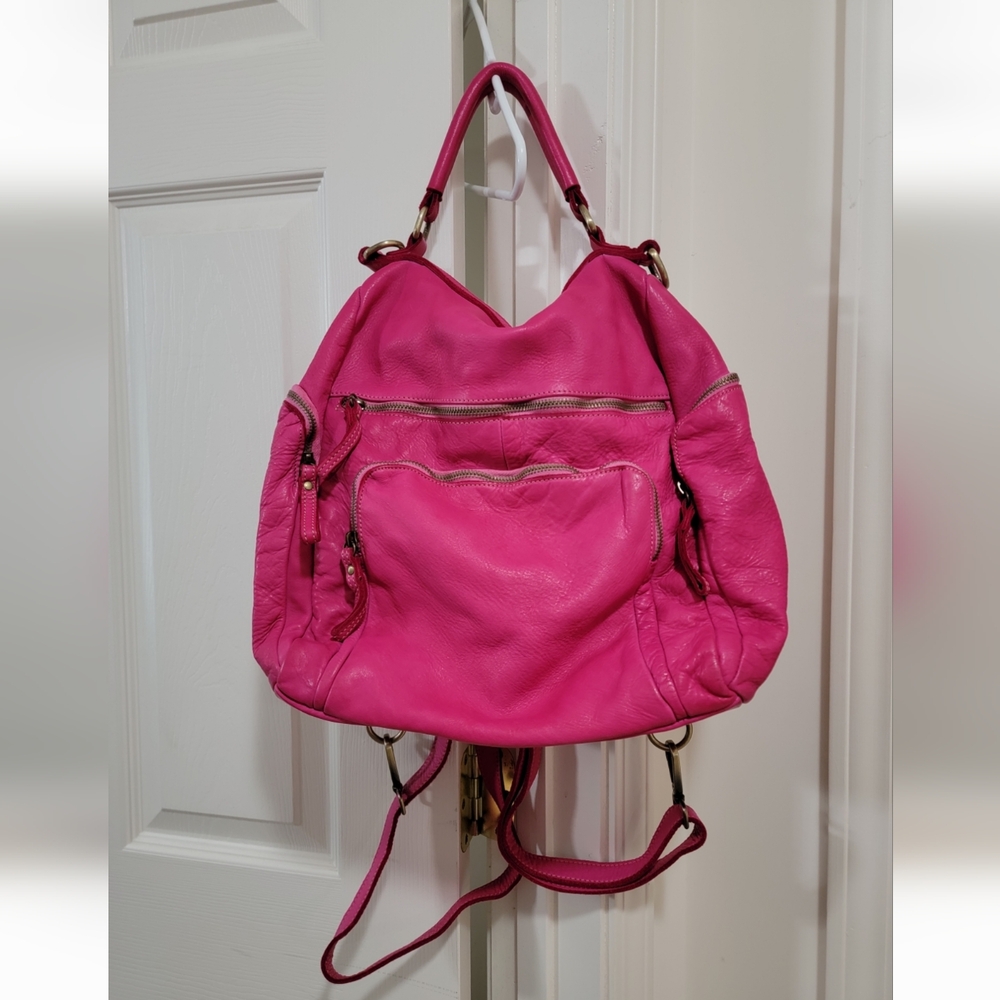 Lusher Italian Leather Backpack / Purse